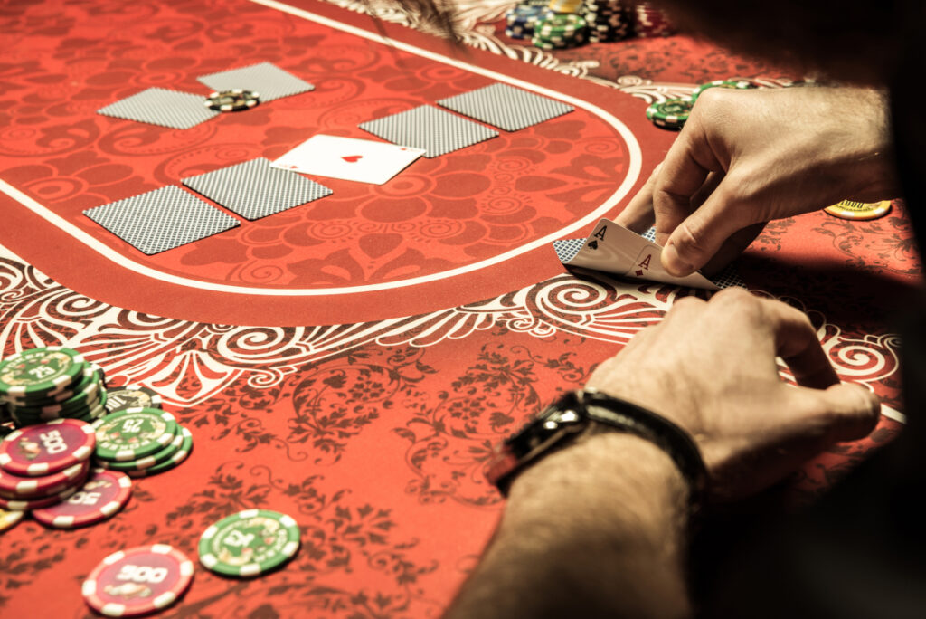all-in au poker