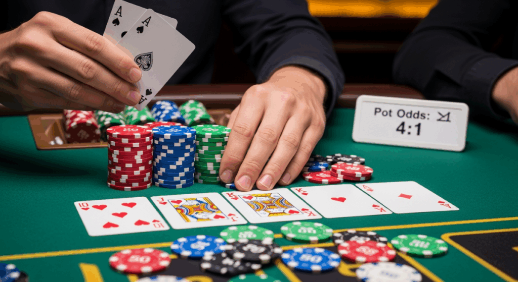 pot odds au poker