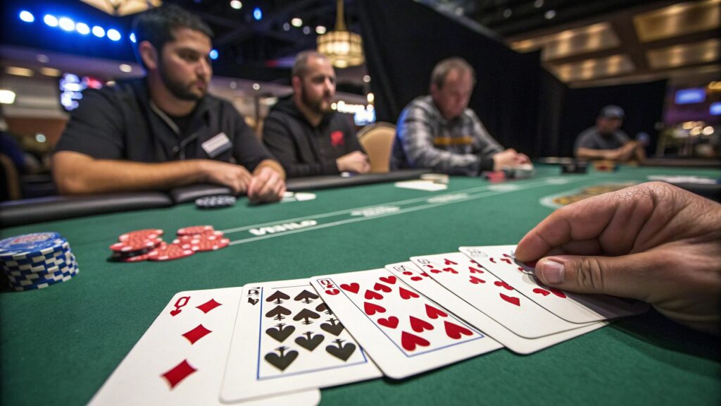 quinte flush au poker